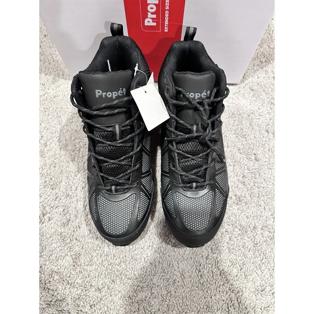 Propet Seeley Hi Composite Toe Work Mens Black Work Safety Shoes Size 9‎ W(E)